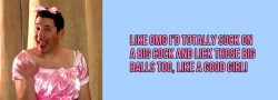 Sissy Marky wants to suck cock and lick big balls