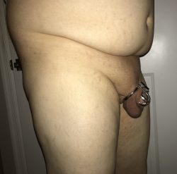 Look sweetie, another restrictive little cage for you!