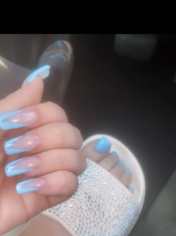 Manicure and Pedicure Dick Tease