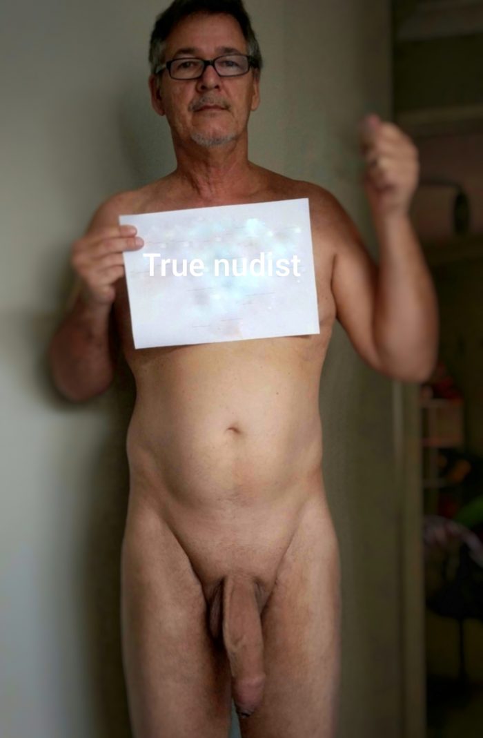 True nudist flashing
