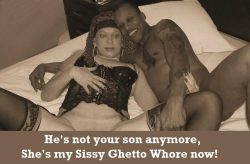 I AM a Sissy Ghetto Whore!!