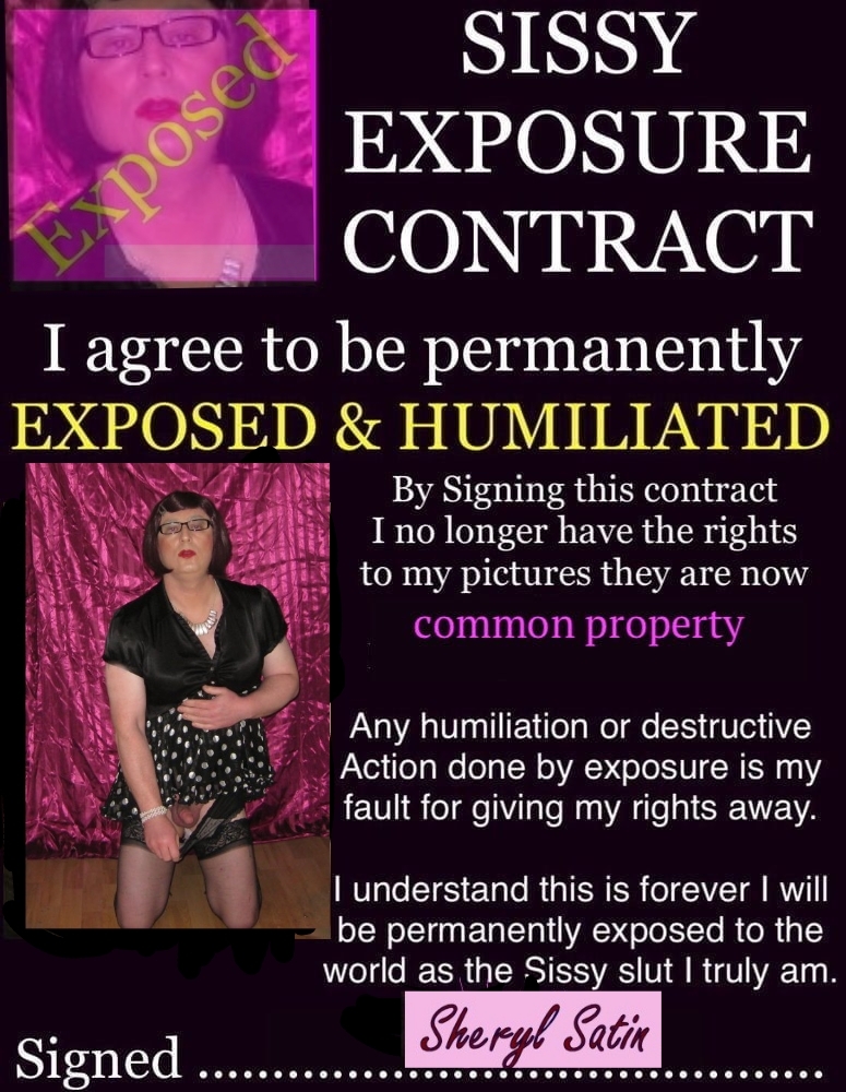 Sissy Sheryl loves the exposure