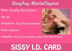 SissyFag MariaClayton
