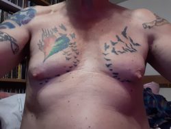 Chest tattoo