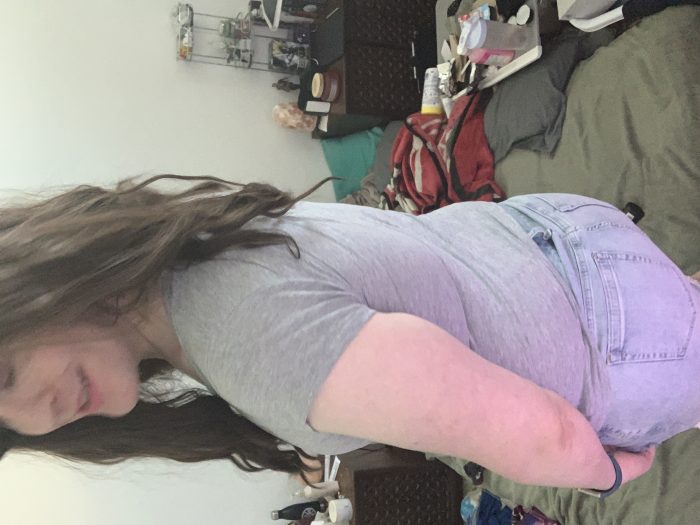 Adrianna likes to show off her ass to alphas
