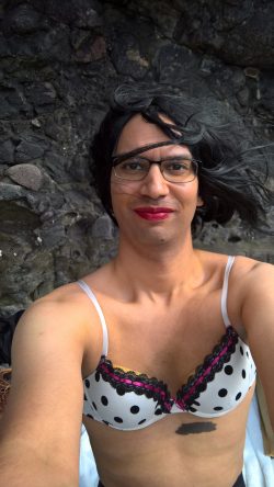 James is a crossdressing sissy boi in ladies underwear