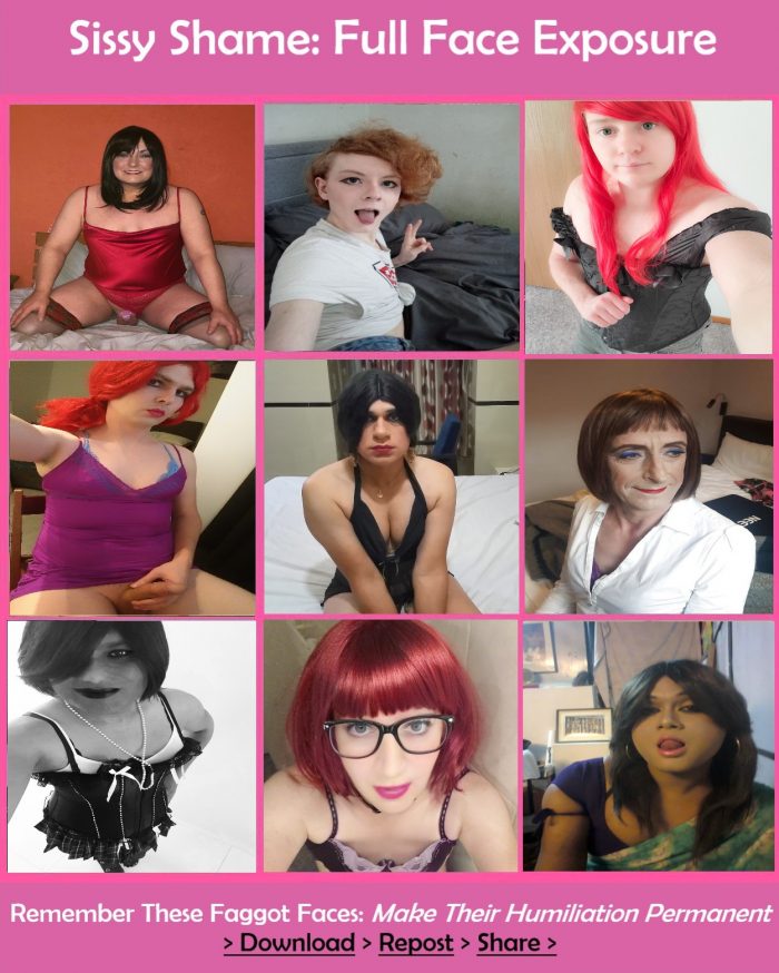 Sissy Whore Face Exposure Collection