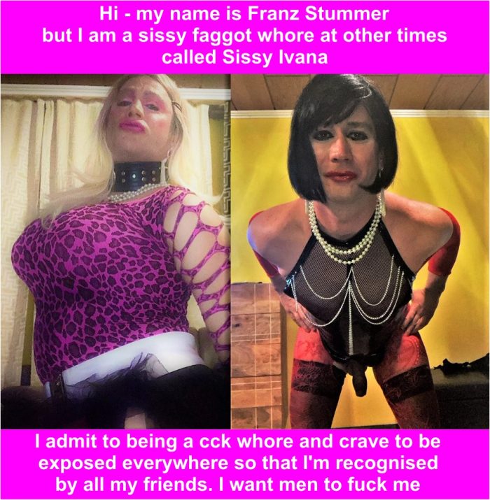 Sissy IvanaCox, i’m addicted to public exposure and humiliation