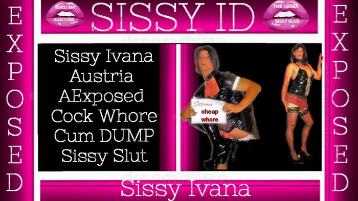 Sissy IvanaCox, i’m addicted to public exposure and humiliation