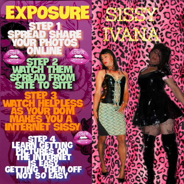 Sissy IvanaCox, i’m addicted to public exposure and humiliation