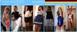 Sissy Alice exposure compilation