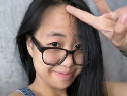 Dorky Asian loves making white guys cum