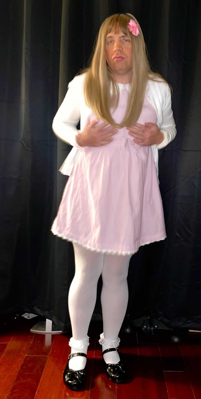 Sissification Stage: Regression Phase – Little Girl (20 pic set)