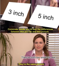 3in vs 5in Dicks