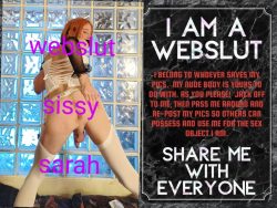 I am a webslut