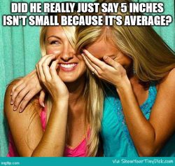 Average penises are still small