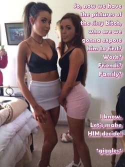 Make sissy decide who he gets exposed to first