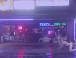 Denver Shoemaker during a bar crawl in Ocean City