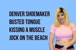 Denver Shoemaker busted tongue kissing muscle jocks