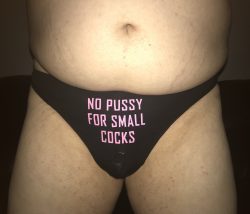 Cucky’s panties tell all.