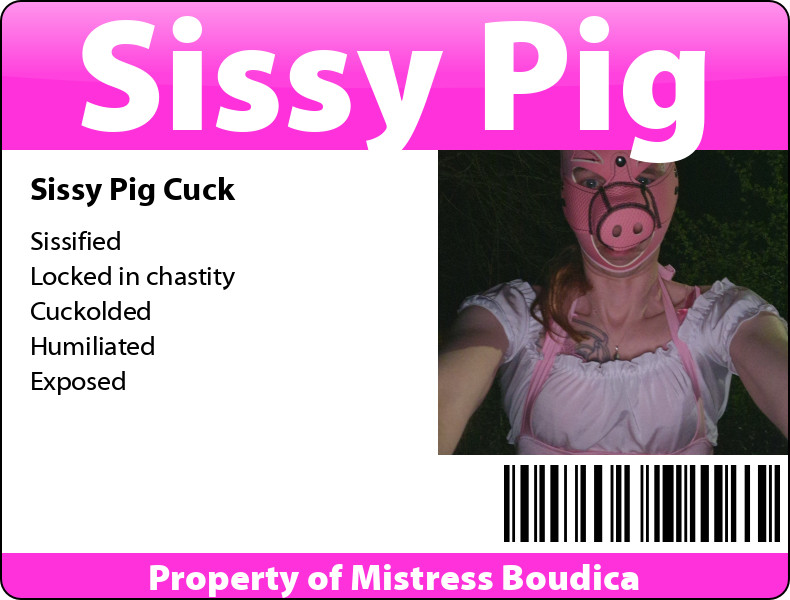 More humiliation for Sissy pig cuck