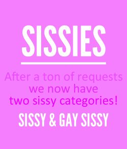 Sissies now have two categories to enjoy on freakden