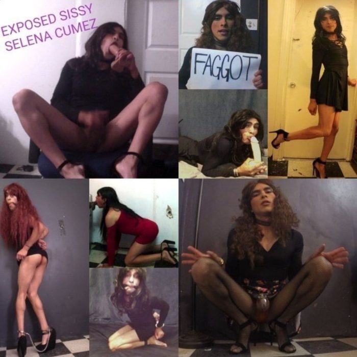 Sissy Bitch Selena Cumez Permanently Exposed