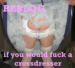 would you fuck a crossdresser?