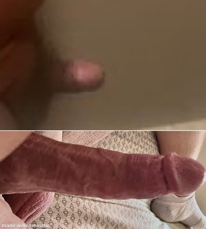 Compare Little Dicky with my cock