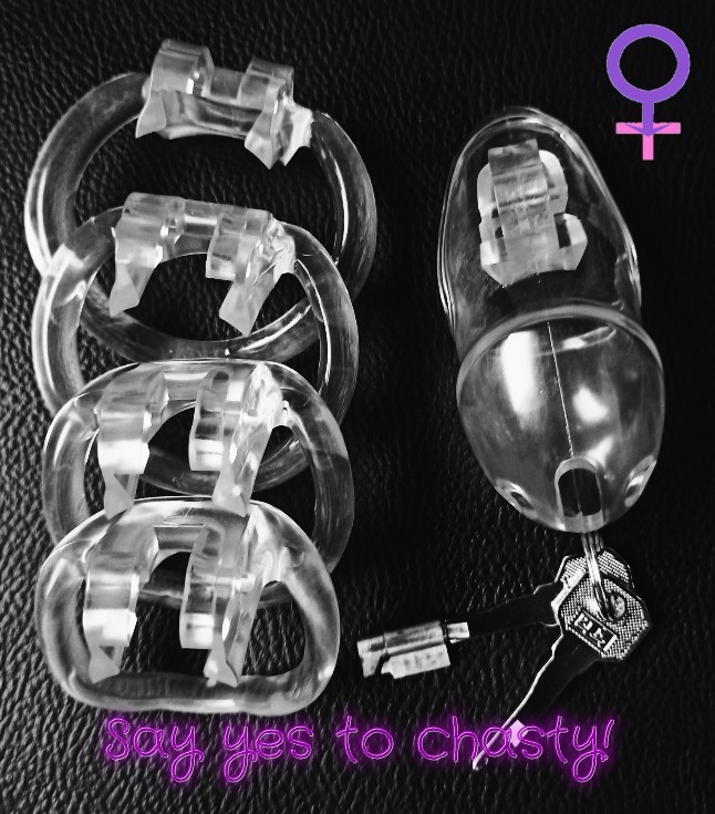 A good sissy wear it, day and night… Come to the sissy side!