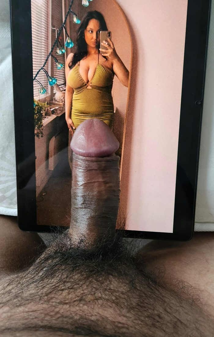 Cock tribute to huge boobs milf by Thukkamj