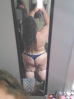 Please cum tribute my bbw gf! Will you jack off to pictures or videos of her and send them to he ...