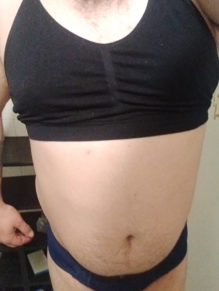 Chad clingan from rock springs Wyoming wears panties everyday. Used to steal my sister Michelle& ...