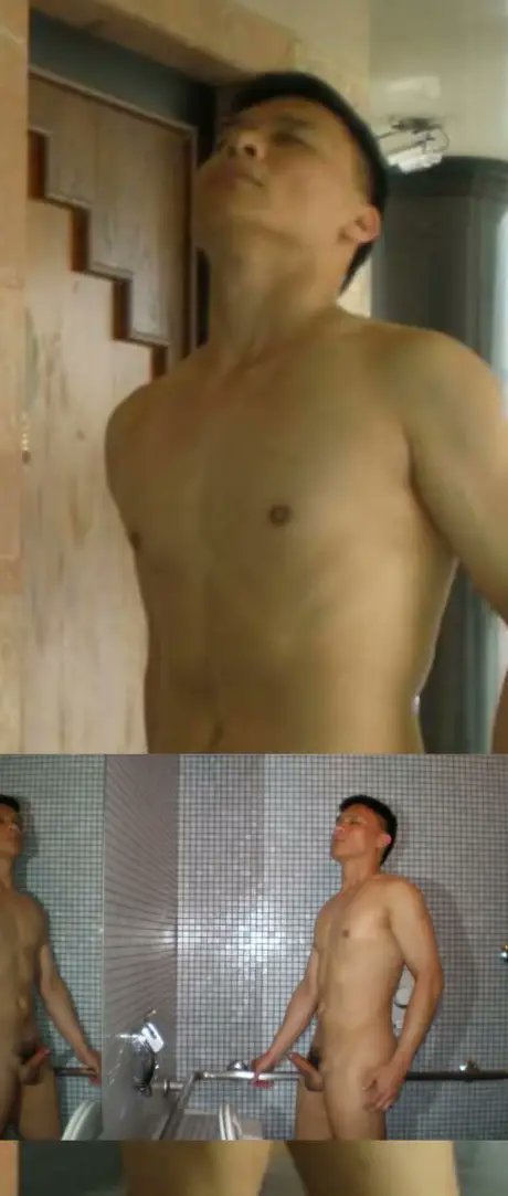 Asian Chinese Guy Enjoyed Being Naked