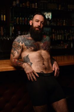 This bearded tattoo covered dude just humiliated my Asian cock