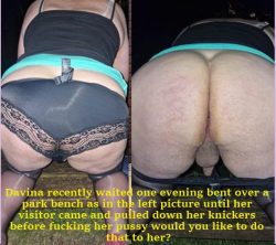Davina….out dogging