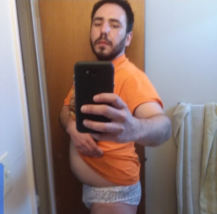 Chad clingan from rock springs Wyoming wears panties everyday. Used to steal my sister Michelle& ...
