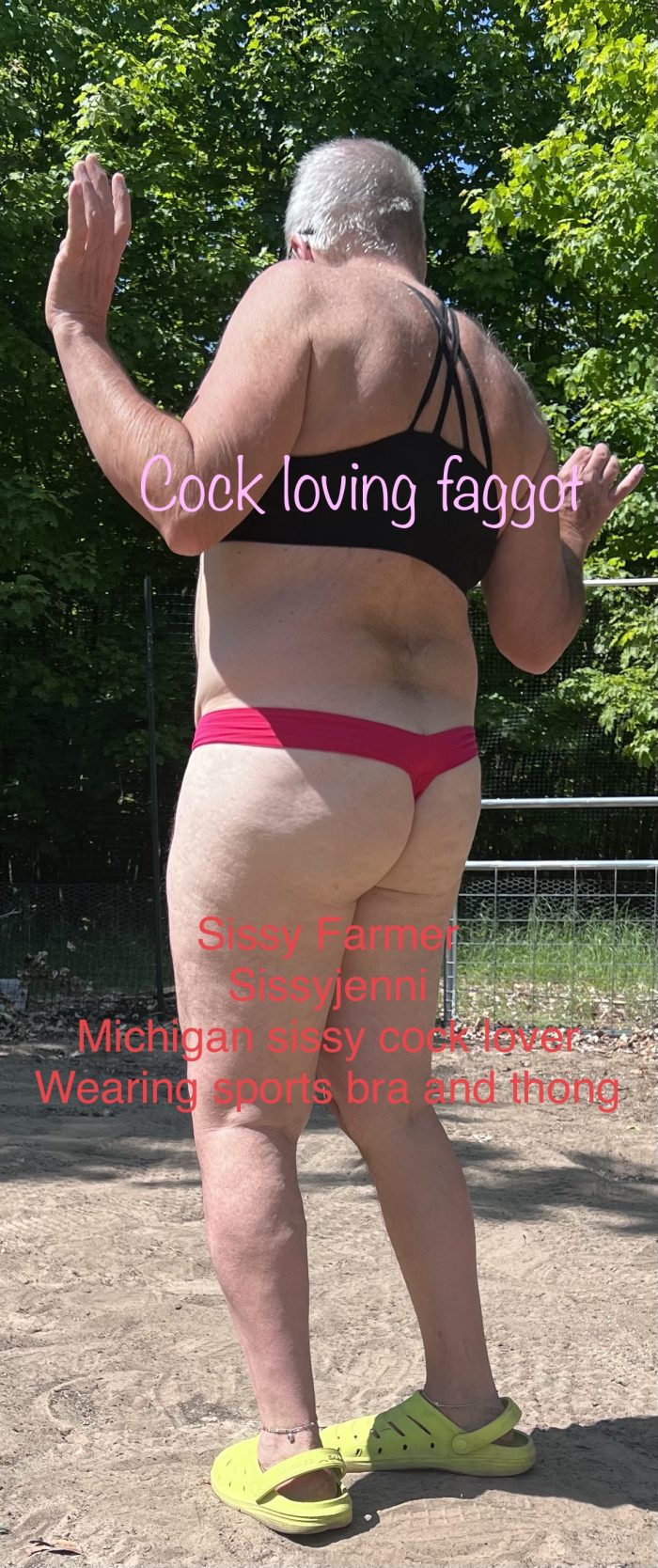 Sissyjenni faggot cock sucker