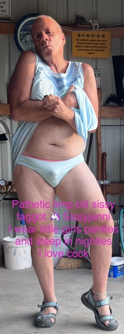 Sissyjenni sleeps in nighties and wears little girl panties