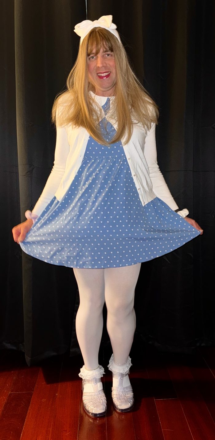 Sissy Madison as a little girl photo shoot