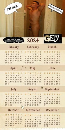 I’m 100% gay (Calendar 2024)