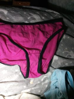 Hot pink panties