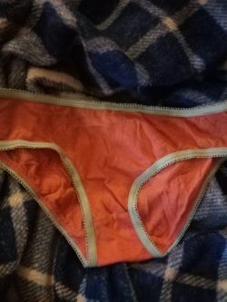 Awesome orange cotton panties