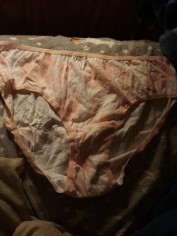 Pink cotton panties