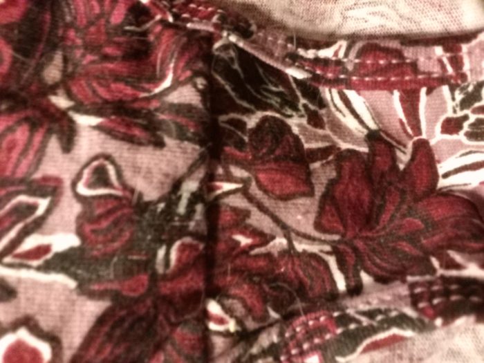 Floral print panties