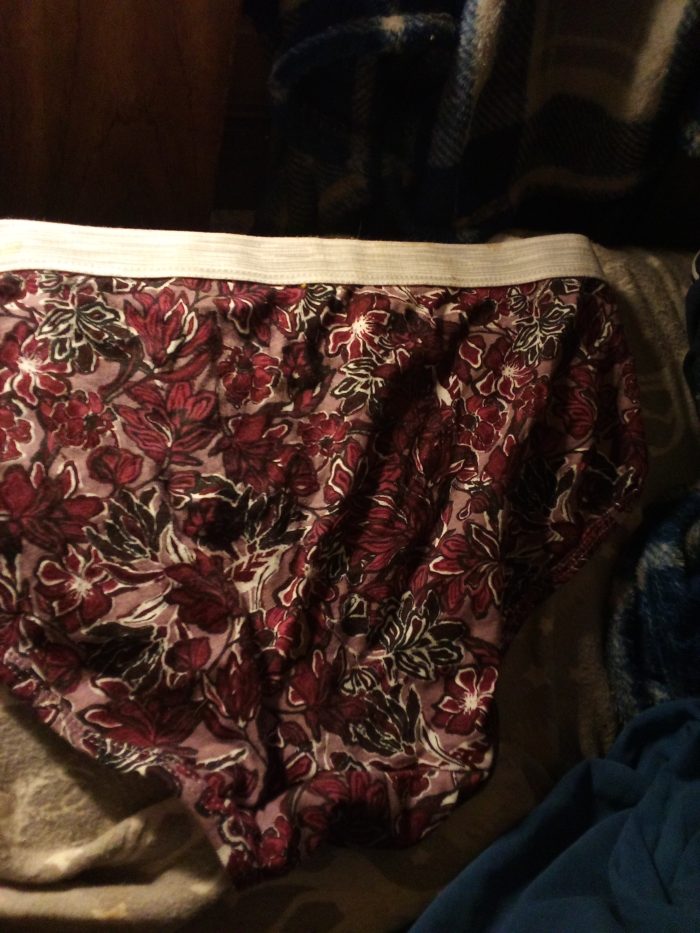 Floral print panties