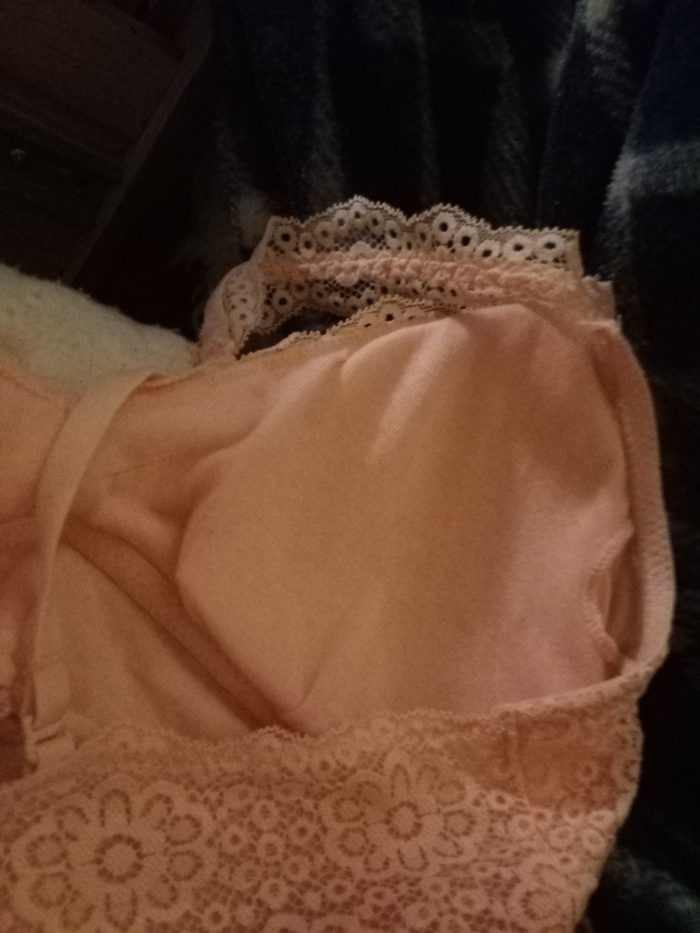 Sexy pink bra