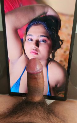 Cock tribute to curvy Desi Indian milf pornstar by Thukkamj