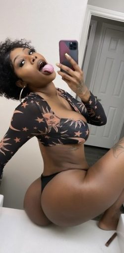 Black big booty goddess masturbates you on webcam