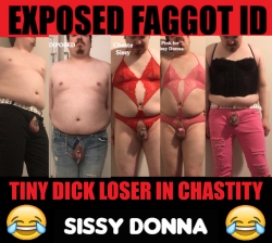 Which outfit and chastity cage would you like to see Donna exposed in?